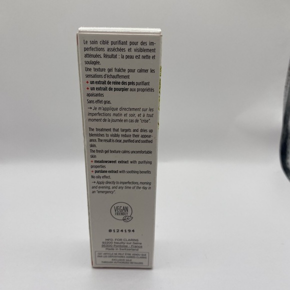 New in Box Clarins clear out .5 fl oz ointment cream - Picture 2 of 5